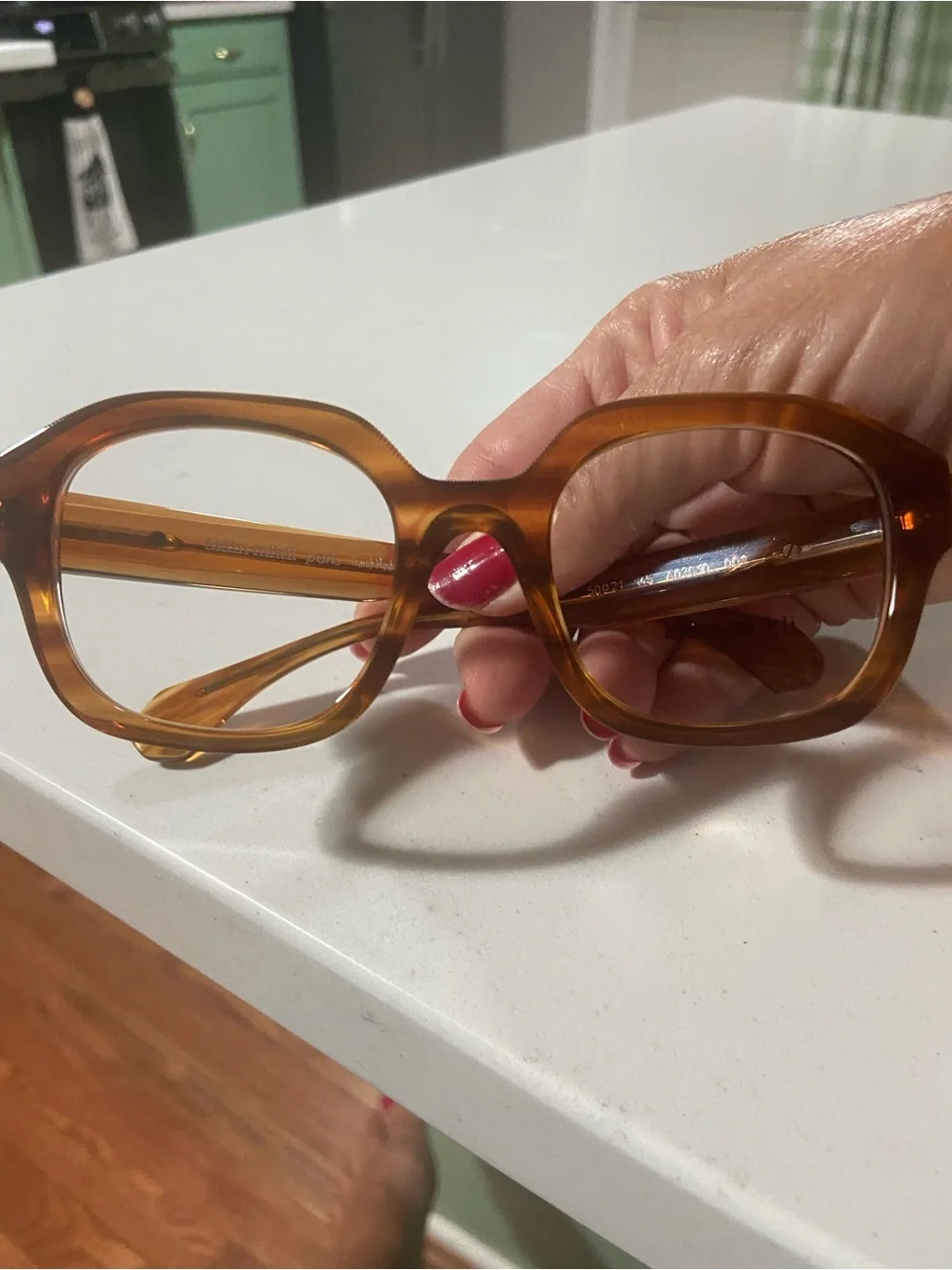 Alain Mikli Women's Amber Tortoiseshell Optical Glasses Retail $613